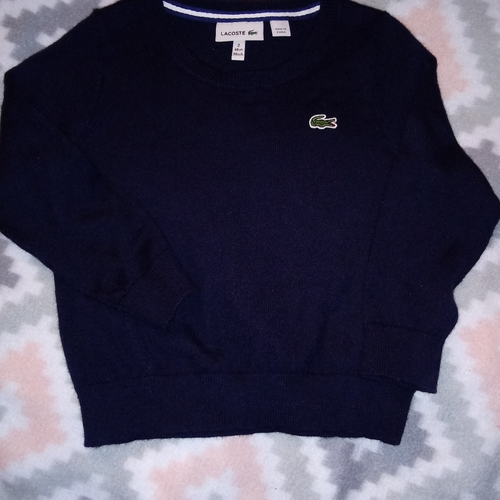 Lacoste sweater boys
